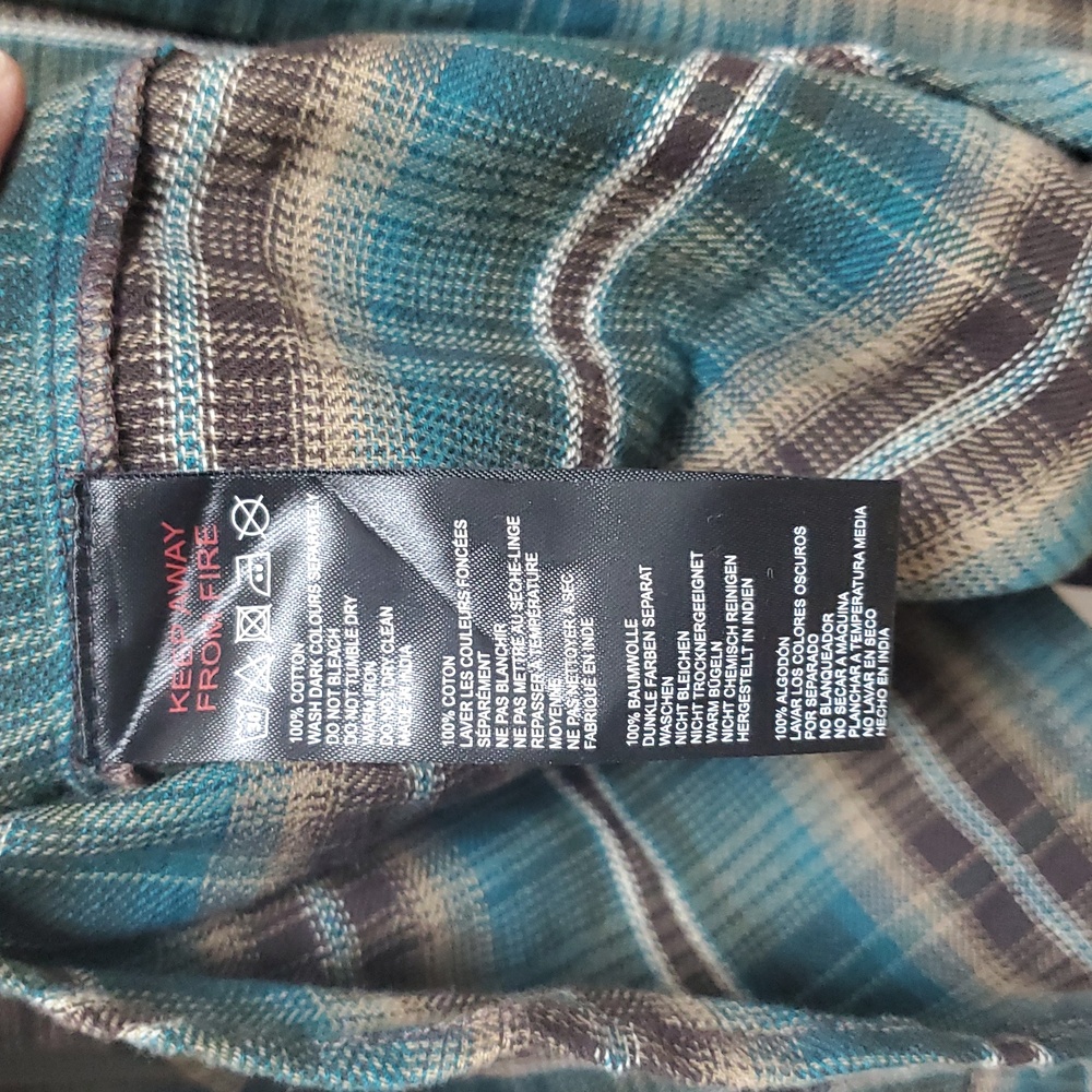 BDG Urban Outfitters Plaid Patchwork Shirt - Picture 14 of 16